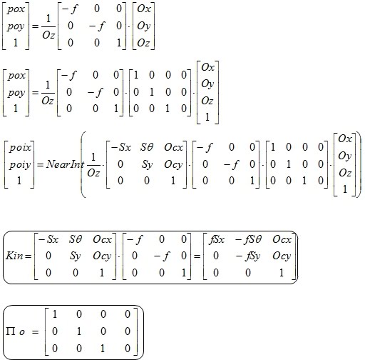 Matrix notation Matrix notation
