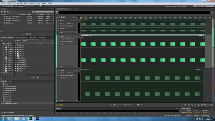 Original and exported->imported tracks in Audition