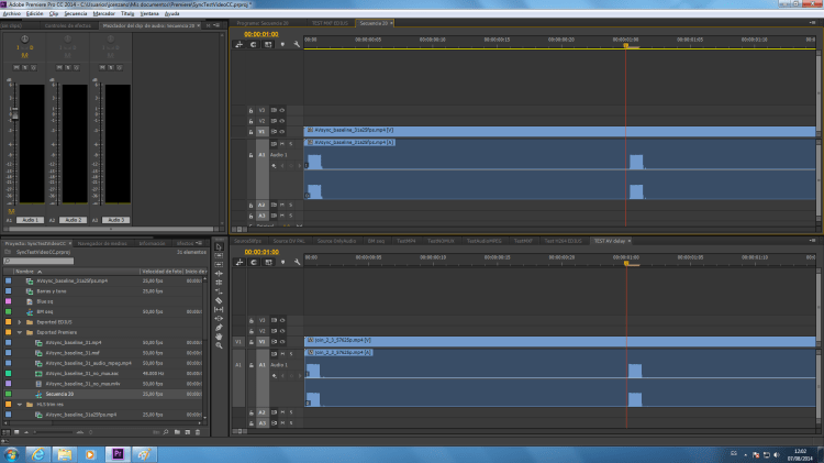 Checking AV aligment